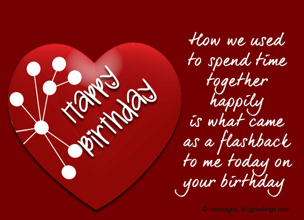Birthday Wishes To Your Boyfriend
 Birthday Wishes For Ex Boyfriend 365greetings