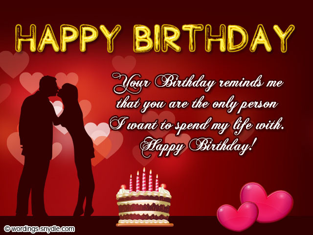 Birthday Wishes To Your Boyfriend
 Romantic Birthday Message For A Boyfriend I Love U Messages