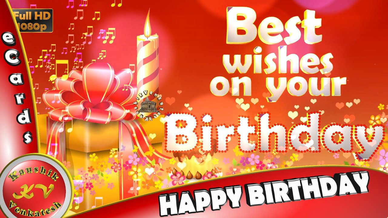 Birthday Wishes Video
 Happy Birthday Wishes with Best Quotes WhatsApp Video