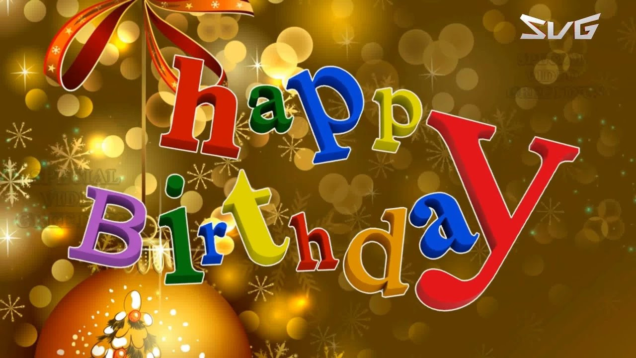 Birthday Wishes Video
 Happy Birthday Wishes Quotes Whatsapp Animation