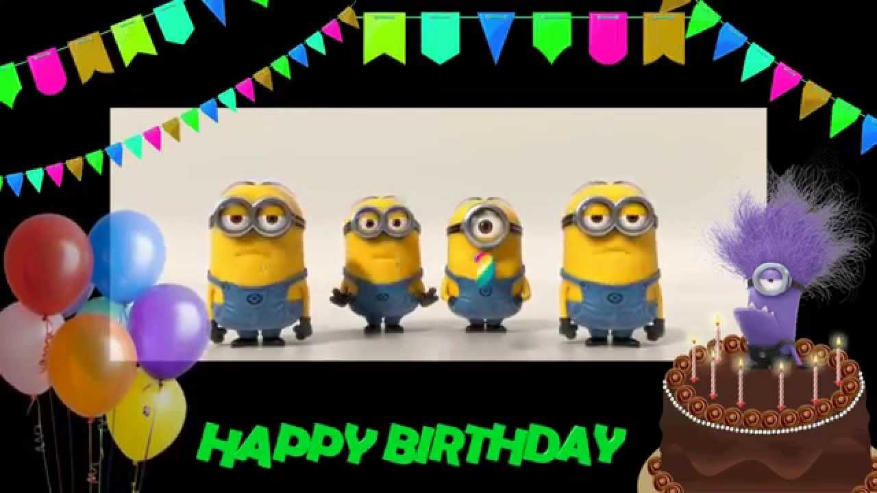 Birthday Wishes Youtube
 Happy Birthday to you Minions Birthday song