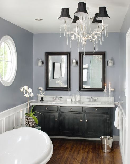 Black And Grey Bathroom Decor
 100 Fabulous Black White Gray Bathroom Design WITH PICTURES