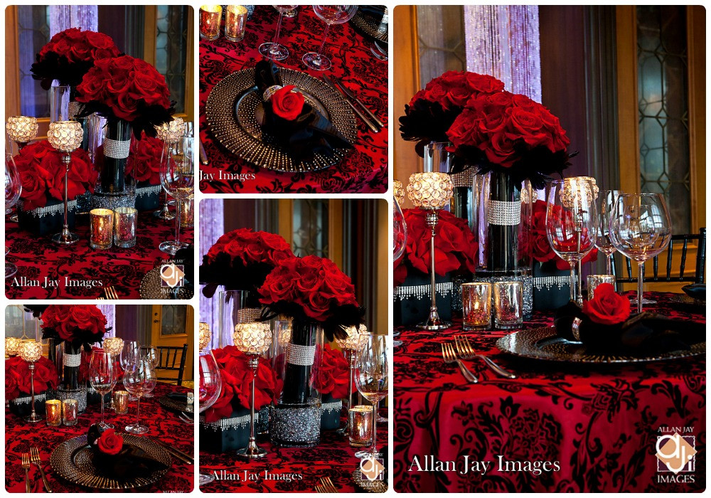 Black And Red Wedding Decorations
 Maia s Wedding on Pinterest