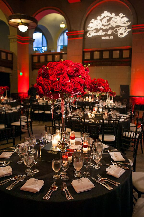 Black And Red Wedding Decorations
 Sonal J Shah Event Consultants LLC Black and White