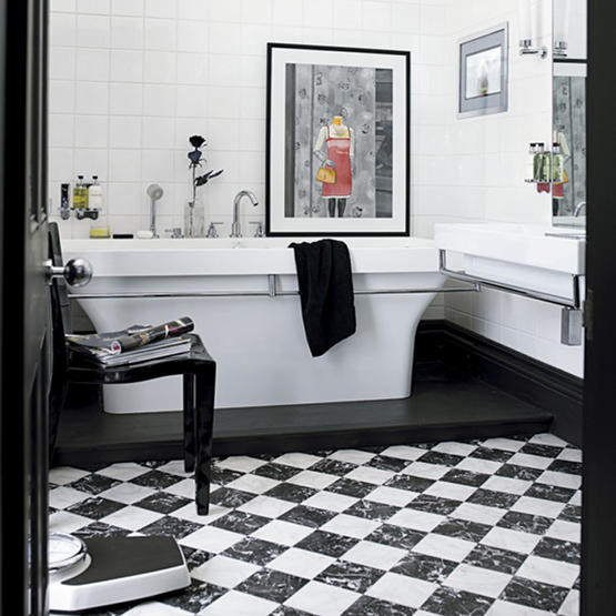 Black And White Bathroom Decor
 51 Cool Black And White Bathroom Design Ideas