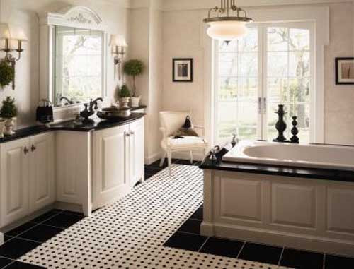 Black And White Bathroom Decor
 23 Traditional Black And White Bathrooms To Inspire DigsDigs