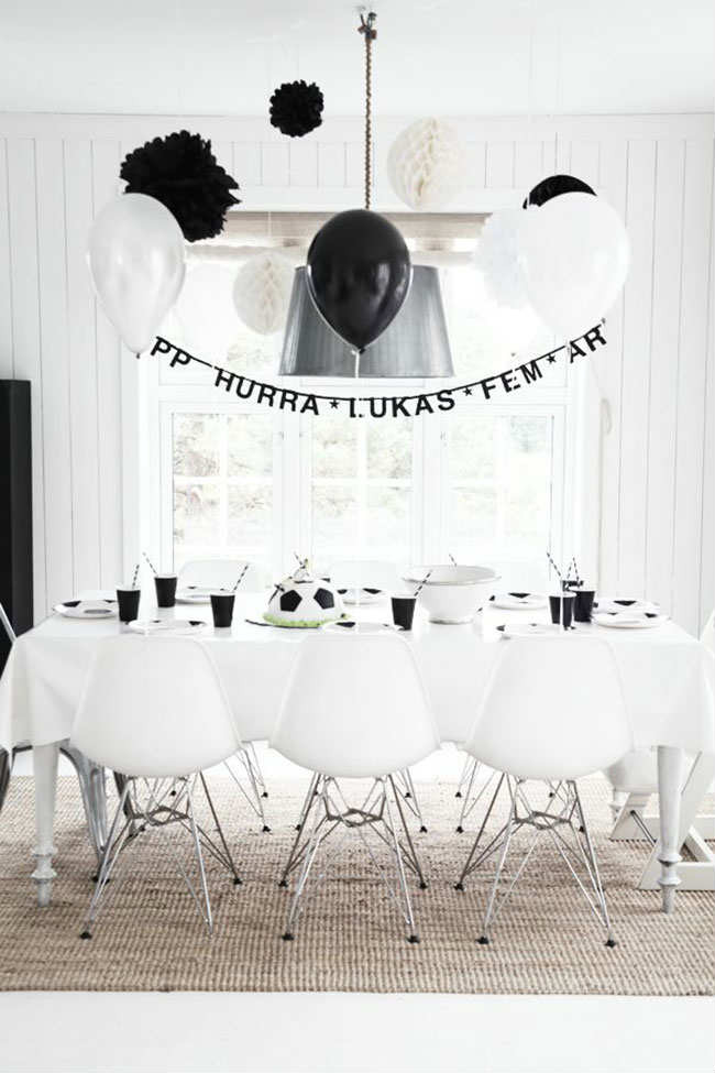 Black And White Birthday Party Decorations
 10 Monochrome Party Ideas Tinyme Blog