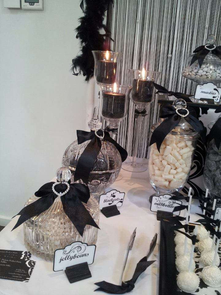 Black And White Birthday Party Decorations
 Black and White Birthday Party Ideas