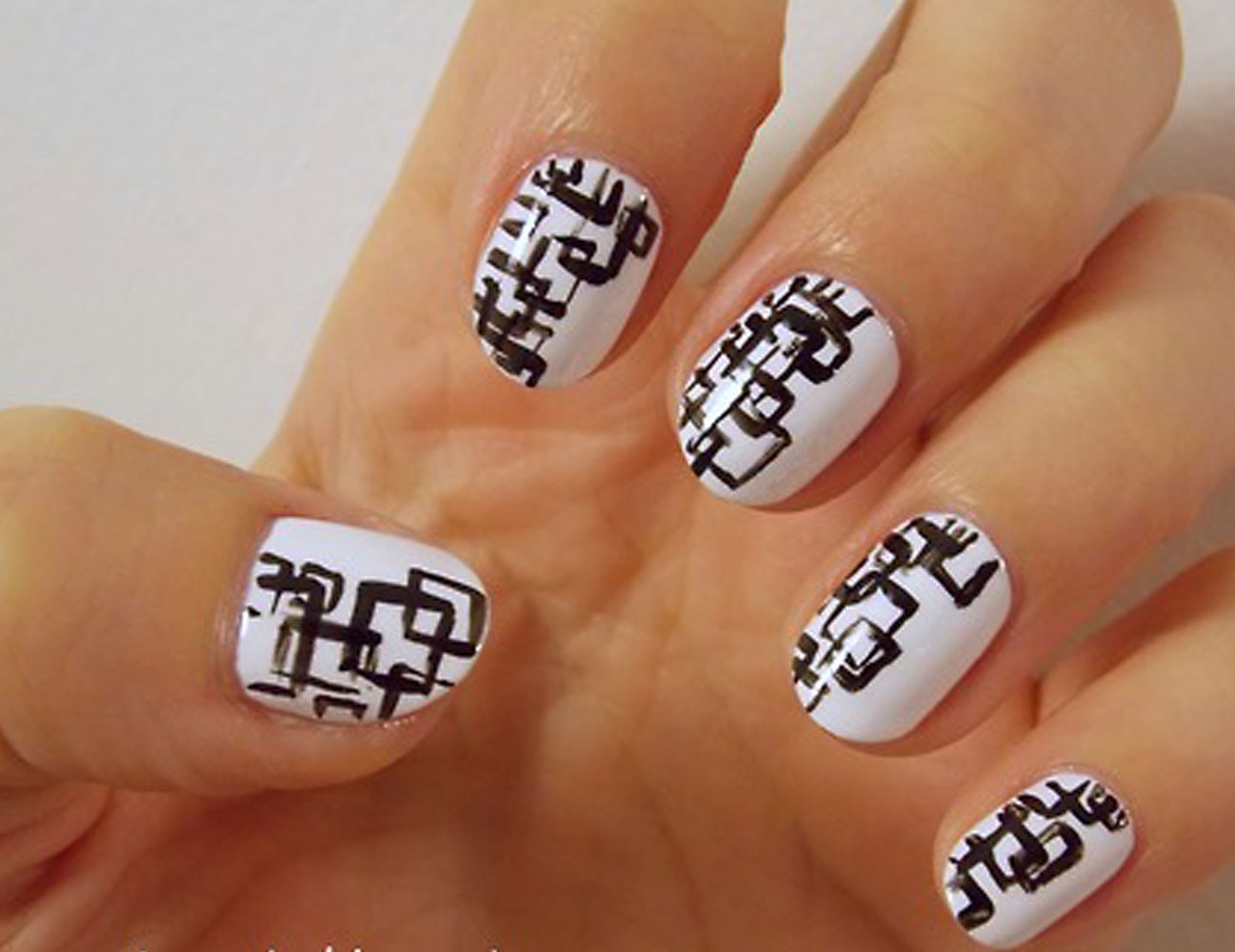 Black And White Nail Ideas
 Black And White Manicure Ideas
