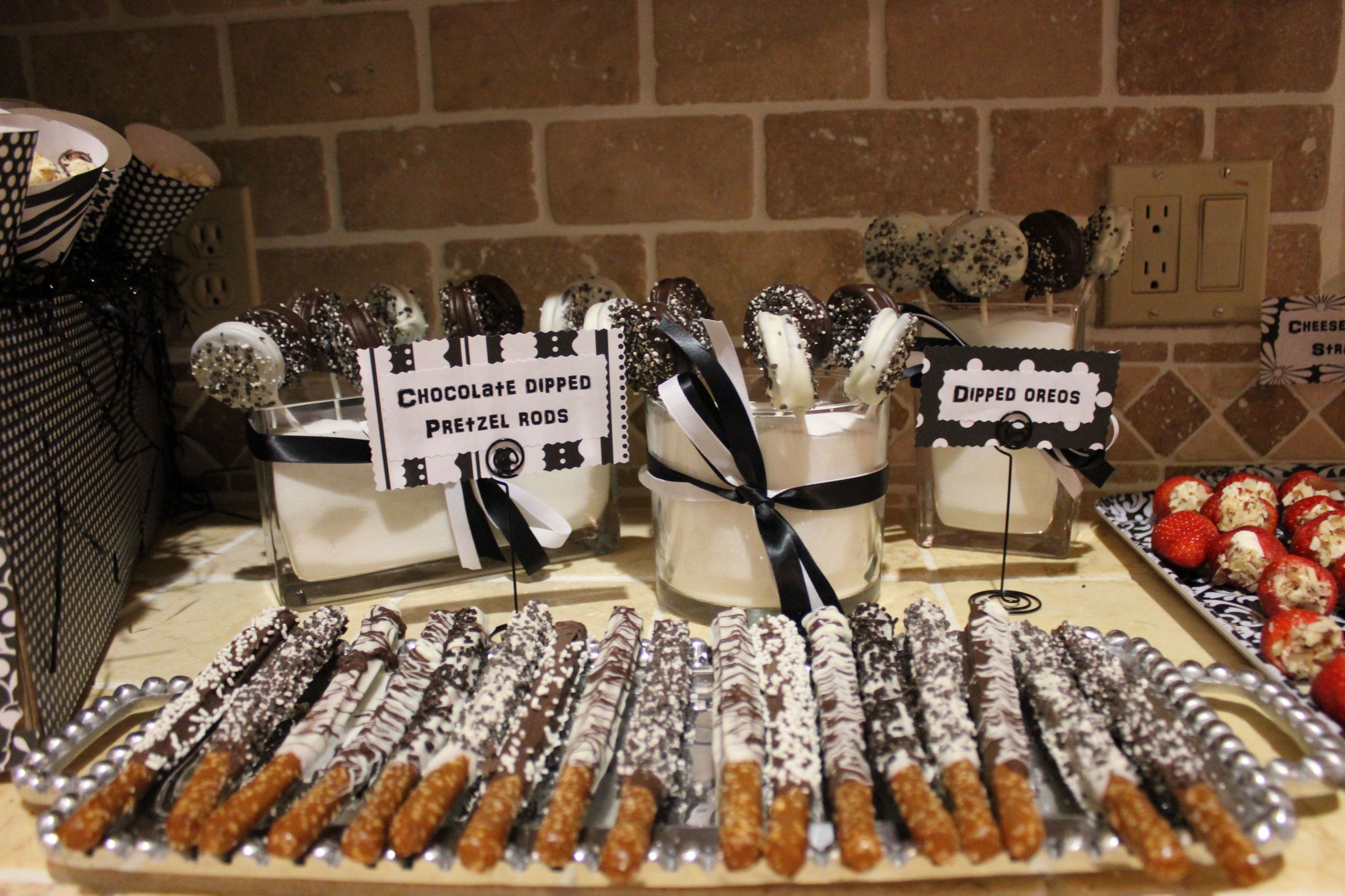 Black And White Party Food Ideas
 Black and White Theme