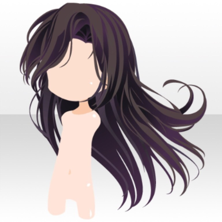 Black Anime Hairstyles
 Image Hairstyle PLANETARY Long Hair ver A black