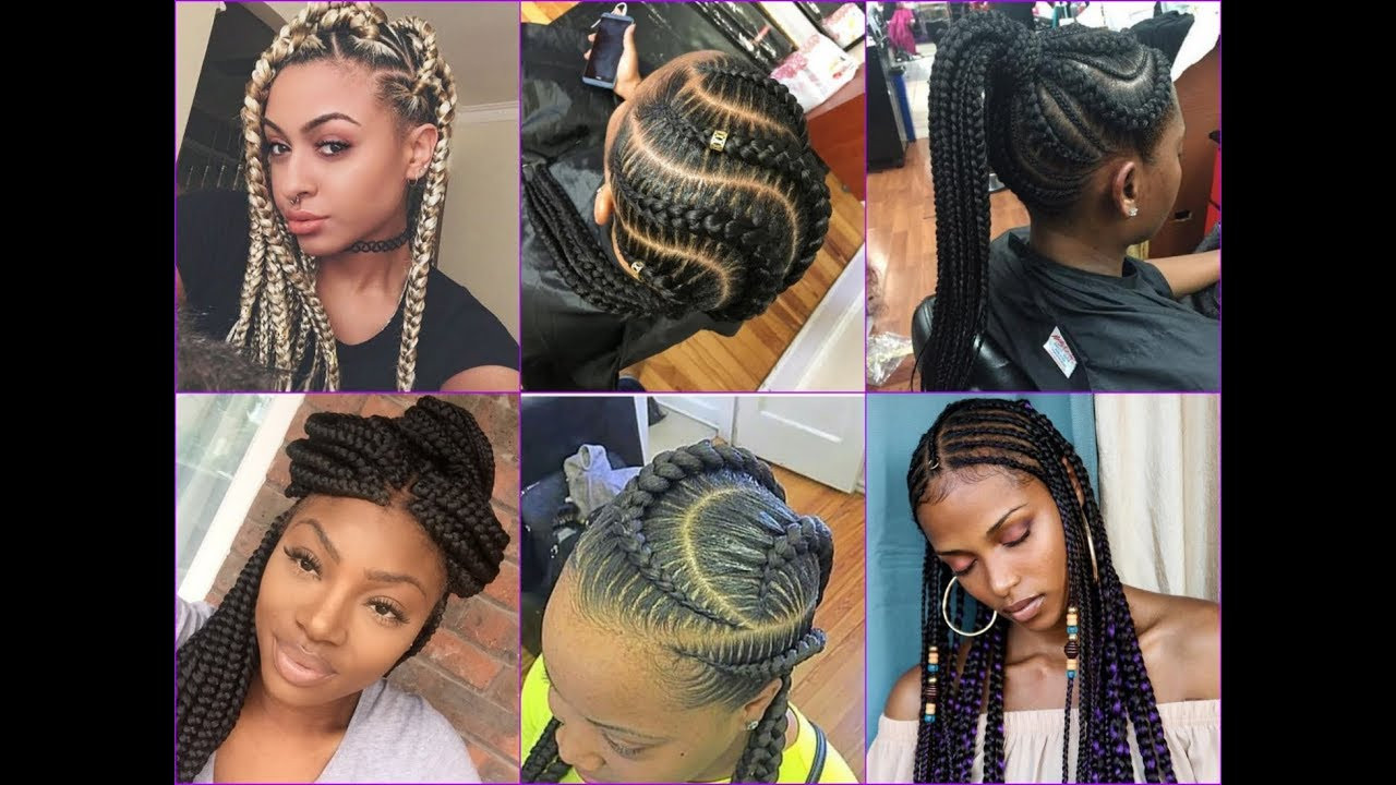 Black Braids Updo Hairstyles
 2018 Cool Braids Hairstyle Ideas for African American