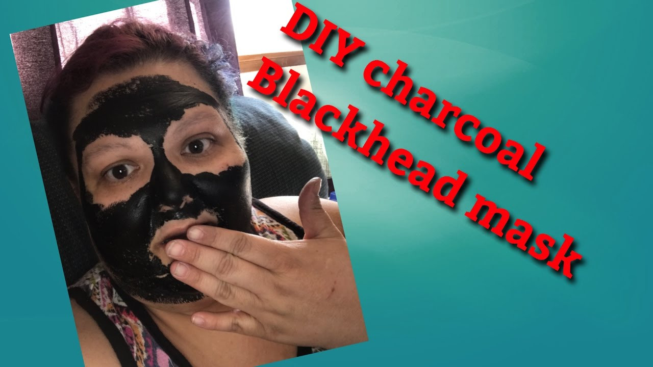 Black Charcoal Mask DIY
 DIY black charcoal mask