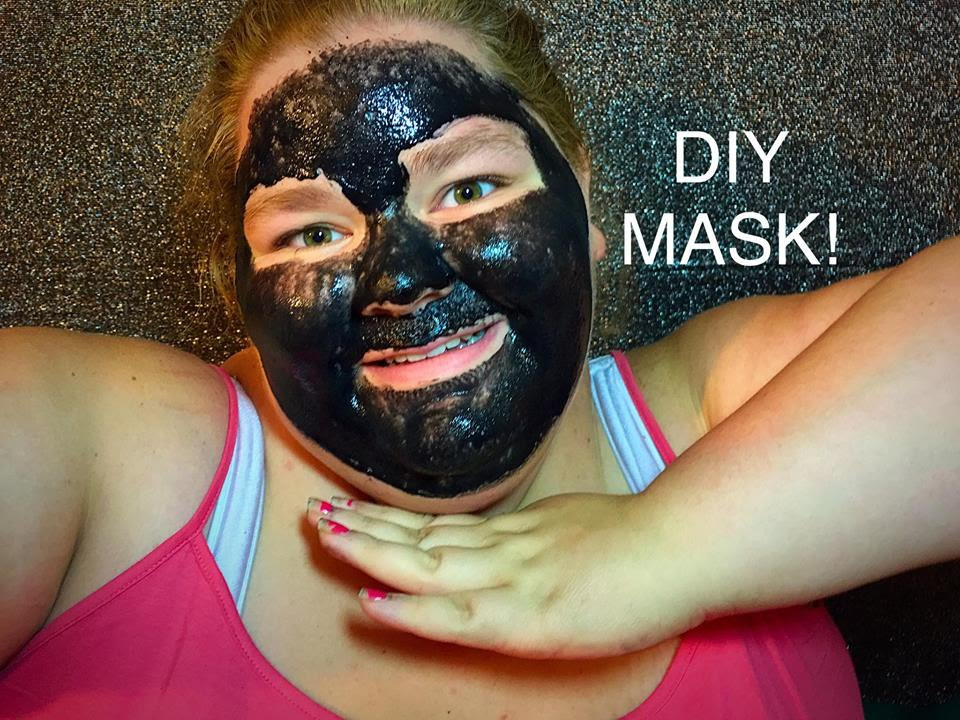 Black Charcoal Mask DIY
 DIY Black Charcoal Peel f Mask