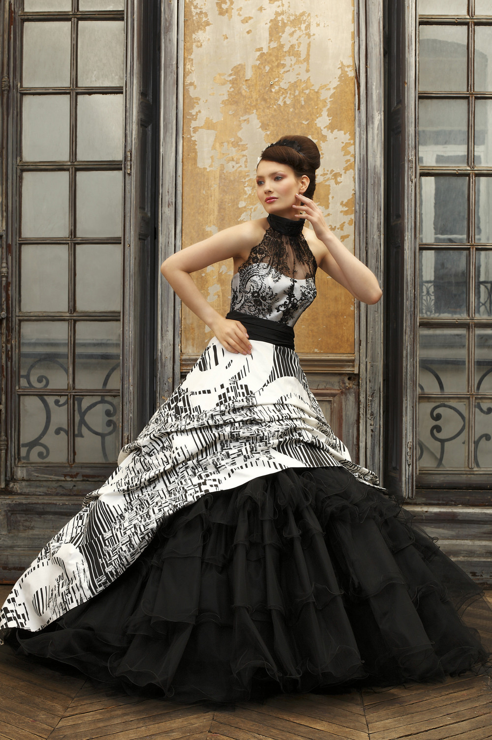Black Dress To Wedding
 The y and Sophisticated Touches on Black Wedding Gowns