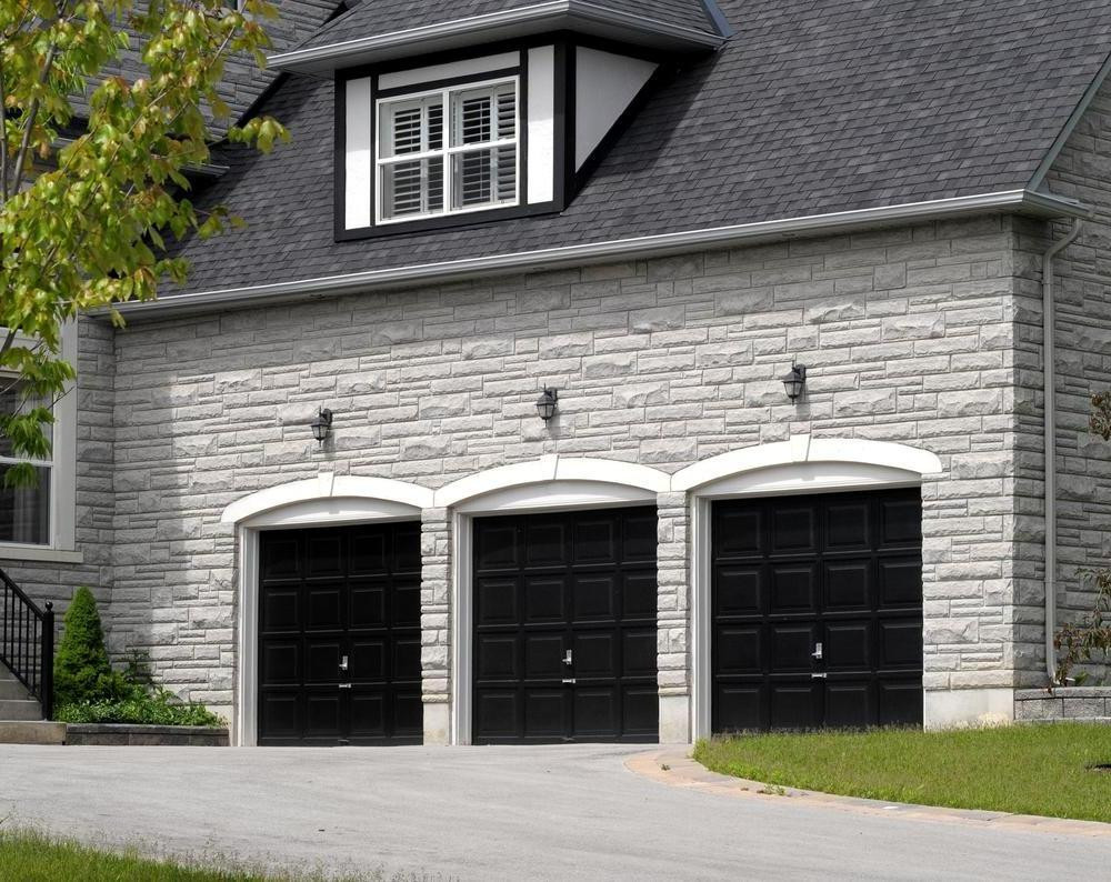Black Garage Doors
 Houses with Black Garage Doors for Elegant House Style