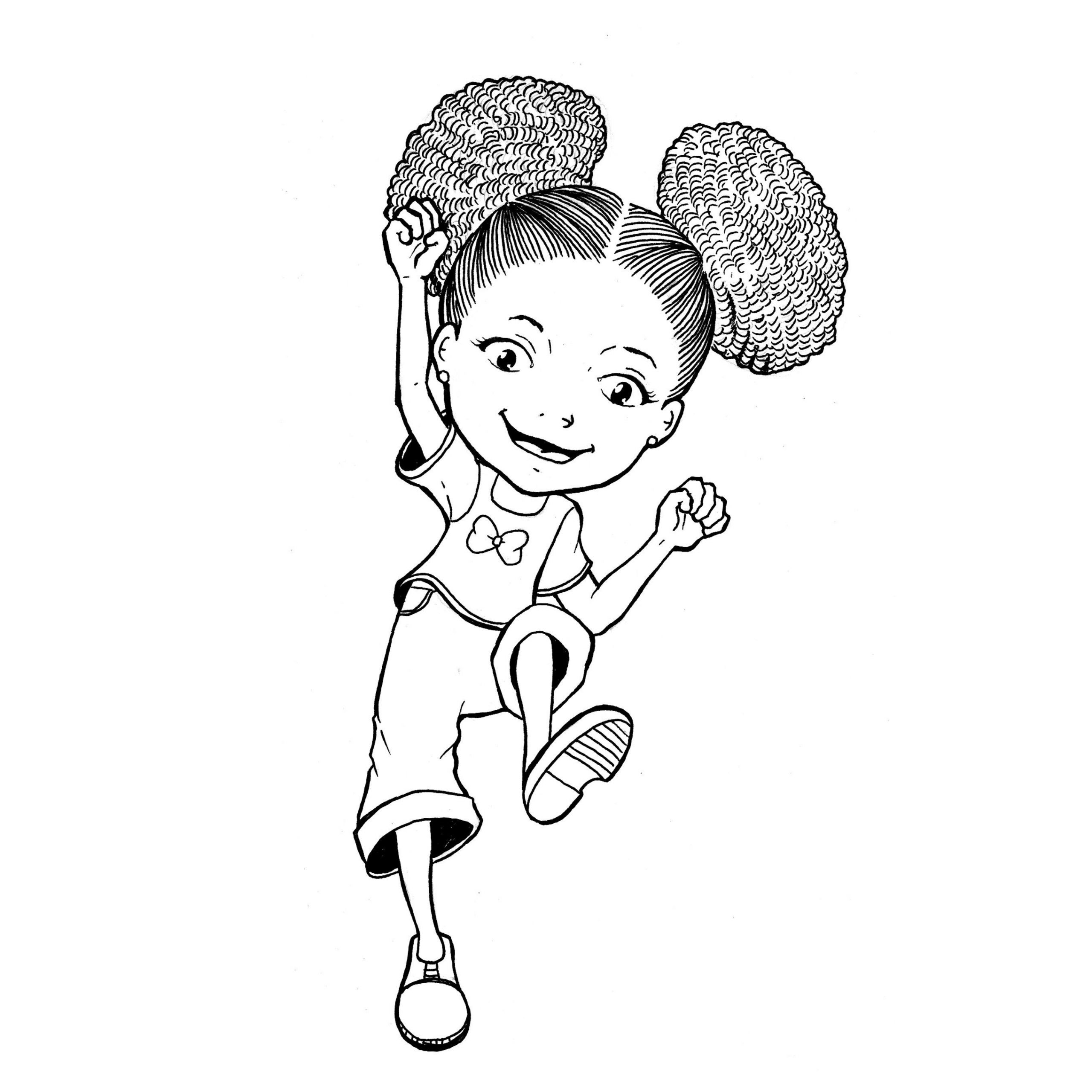 Black Girls Coloring Pages
 african american woman afro drawing Google Search