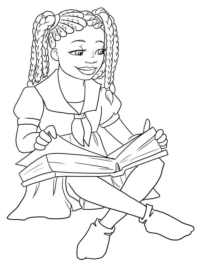 Black Girls Coloring Pages
 11 best black girl magic to color images on Pinterest