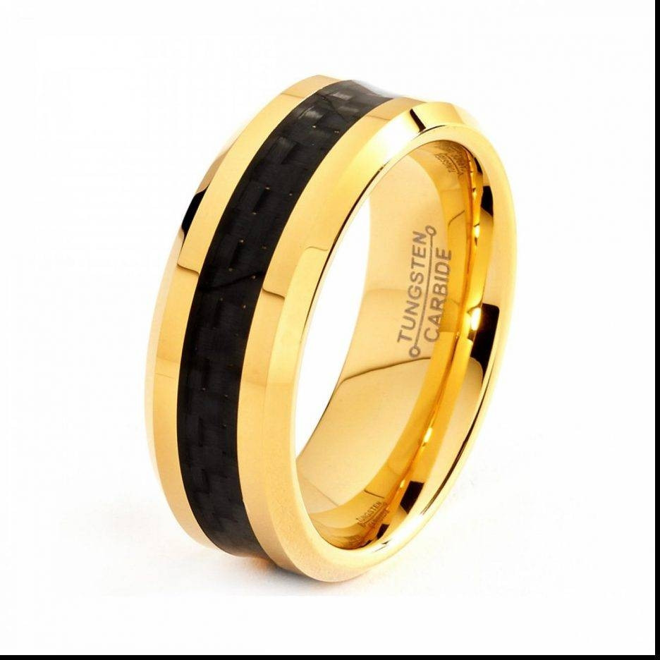 Black Gold Mens Wedding Rings
 15 Ideas of Black And Gold Wedding Bands For Men