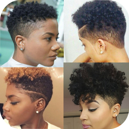 Black Hairstyle App
 Download Hair cut for black women Short hair styles on