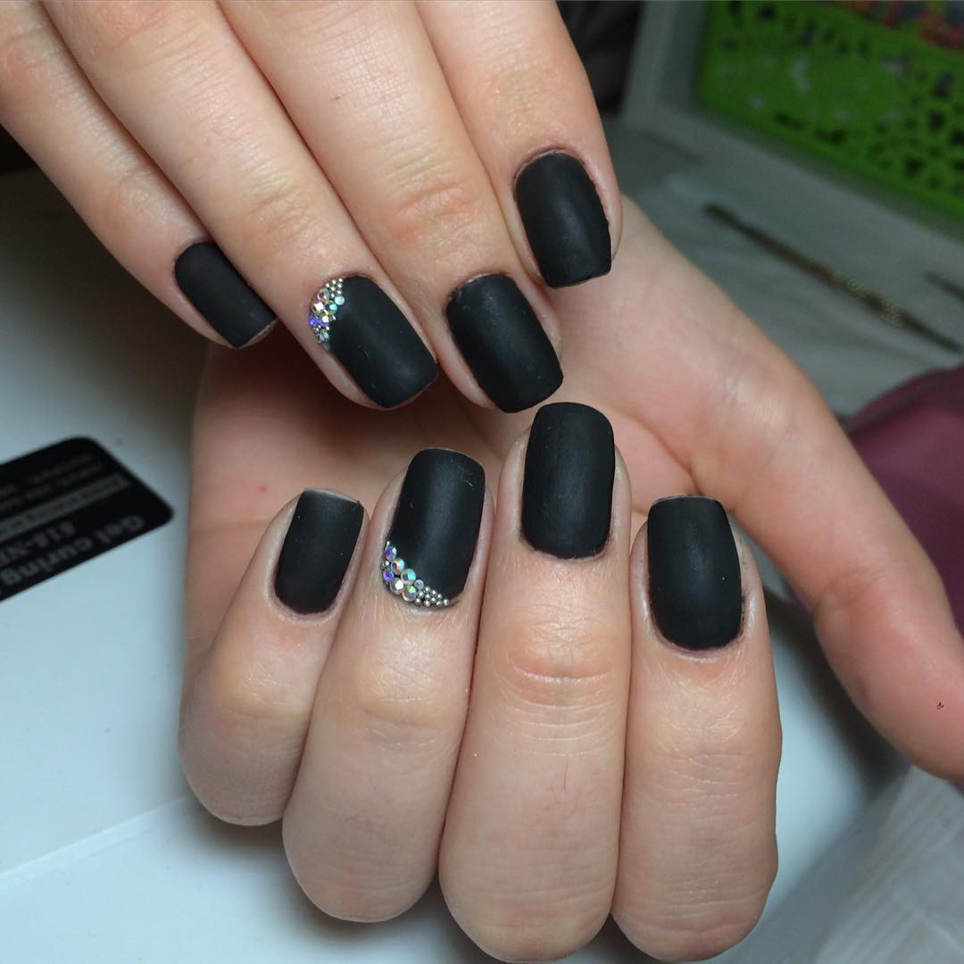 Black Nail Ideas
 28 Black Stiletto Nail Art Designs Ideas