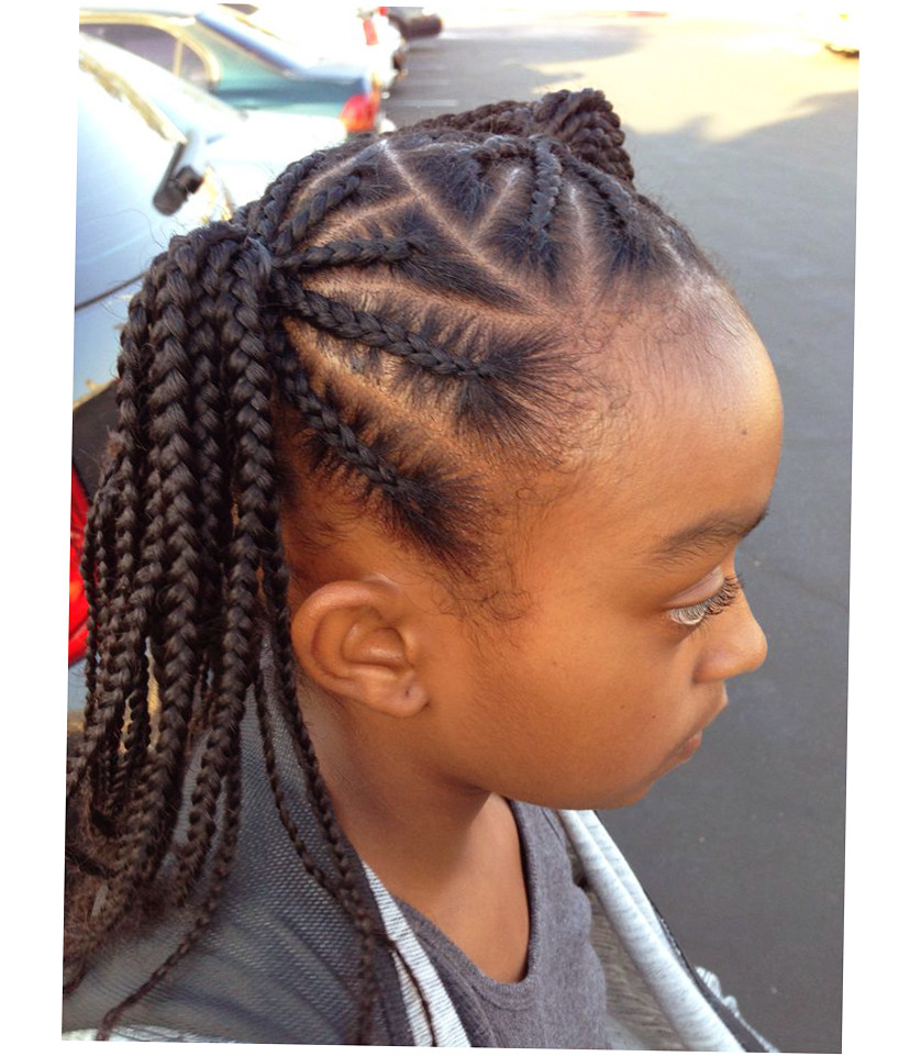 Black People Hairstyles For Kids
 Latest African American Braids Hairstyles 2016 Ellecrafts
