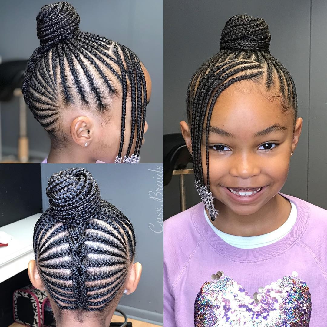 Black People Hairstyles For Kids
 Natural Braided Hairstyles for Black Girls