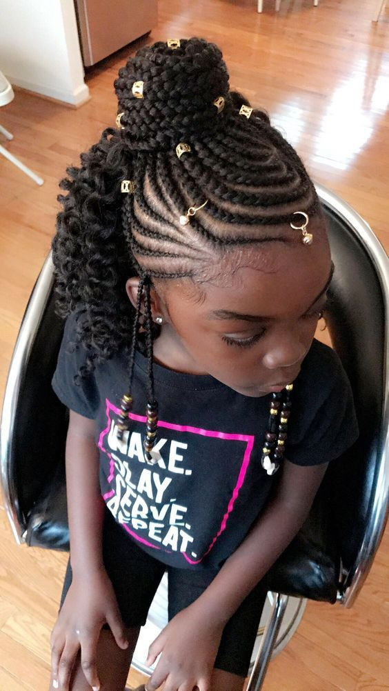 Black People Hairstyles For Kids
 1562 best Little Black Girls Hair images on Pinterest