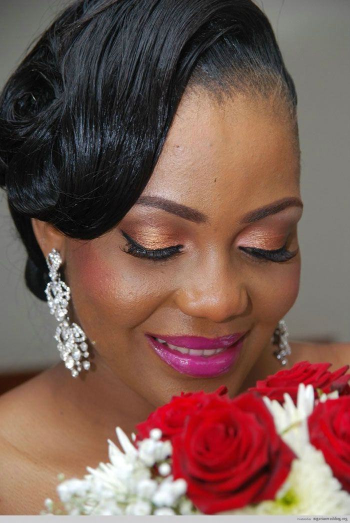 Black People Wedding Hairstyles
 50 Best Wedding Hairstyles for Black Women 2018 – Cruckers