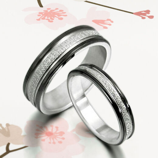 Black Wedding Bands For Her
 His Her Black Matching Wedding Engagement Titanium Rings