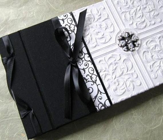 Black Wedding Guest Book And Pen Set
 Wedding Ideas Black and White Wedding Ideas
