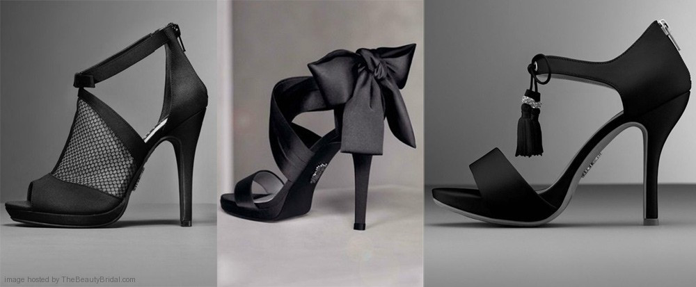 Black Wedding Shoes
 New Vera Wang Black Bridal Shoes