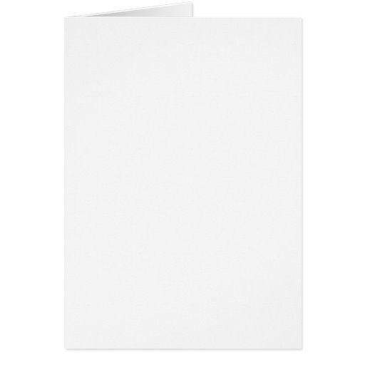 Blank Birthday Card Template
 Blank Card Template