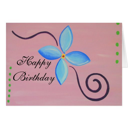 Blank Birthday Cards
 Happy Birthday Blank Card Template