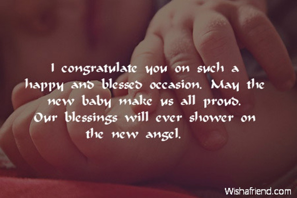 Blessed With A Baby Girl Quotes
 Wishes For New Born Baby Girl Wishes Greetings