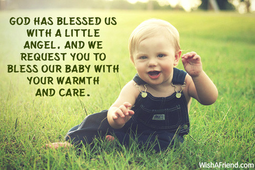 Blessed With A Baby Girl Quotes
 God has blessed us with a Baby Birth Announcement Wordings