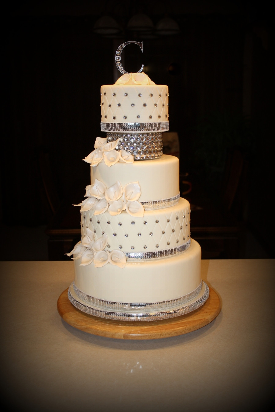 Bling Wedding Cakes
 Bling Wedding Cake CakeCentral