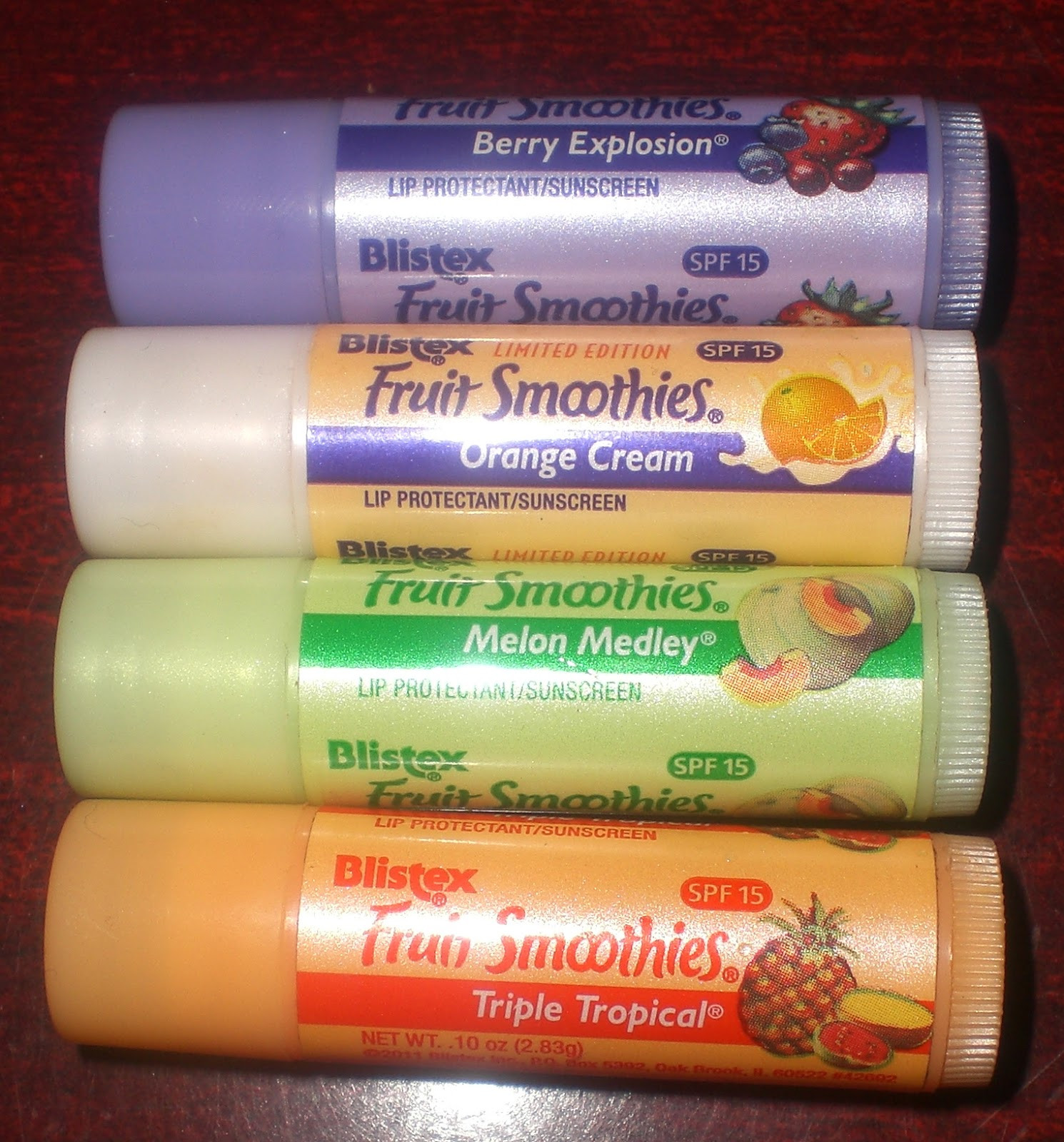 Blistex Fruit Smoothies
 Cotton Candy Fro Blistex Fruit Smoothies Lip Balm