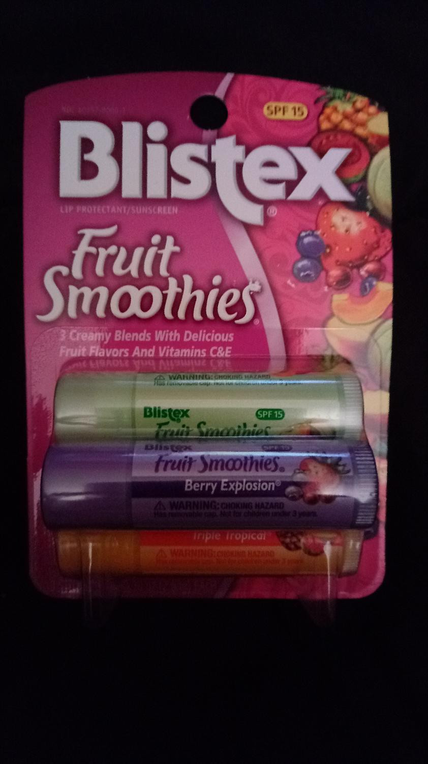Blistex Fruit Smoothies
 Find more Blistex Fruit Smoothies 3 Pack for sale at up to