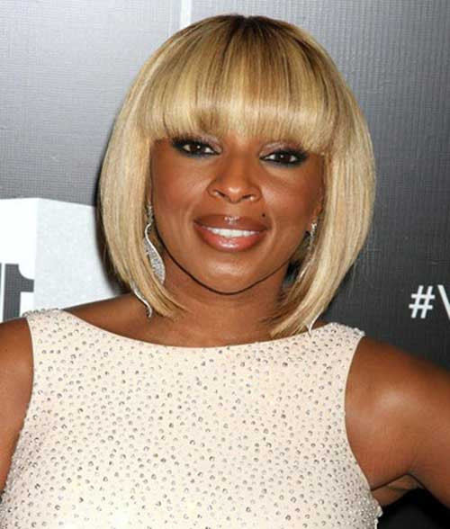 Blonde Bob Black Hairstyles
 Short Haircuts For Black Women Over 40