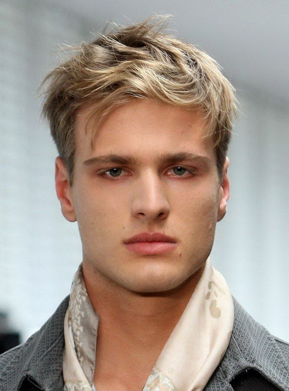 Blonde Male Hairstyles
 Casual Wedding Hairstyles for Men blondelacquer