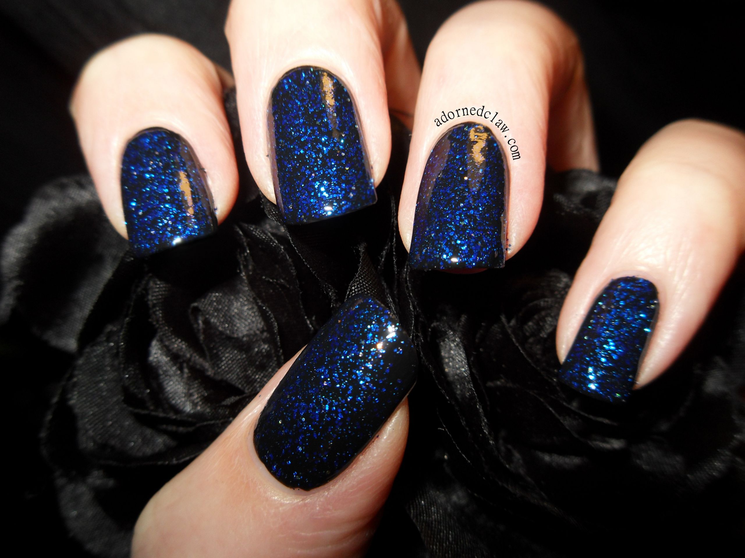 Blue And Glitter Nails
 Jess Nail Polish Part 2 The Glitter Swatches Breathless