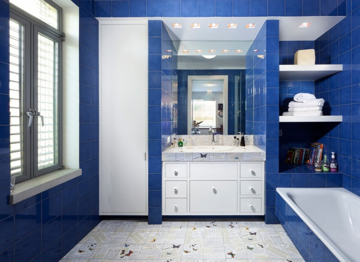 Blue Bathroom Decor
 15 Blue and White Bathroom Designs Ideas