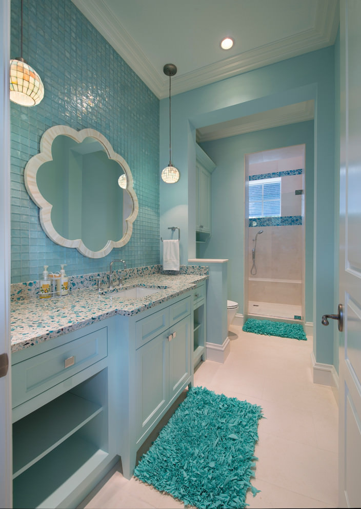 Blue Bathroom Decor
 20 Blue Bathroom Designs Decorating Ideas