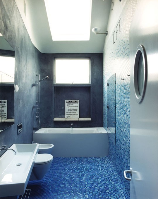 Blue Bathroom Decor
 67 Cool Blue Bathroom Design Ideas DigsDigs