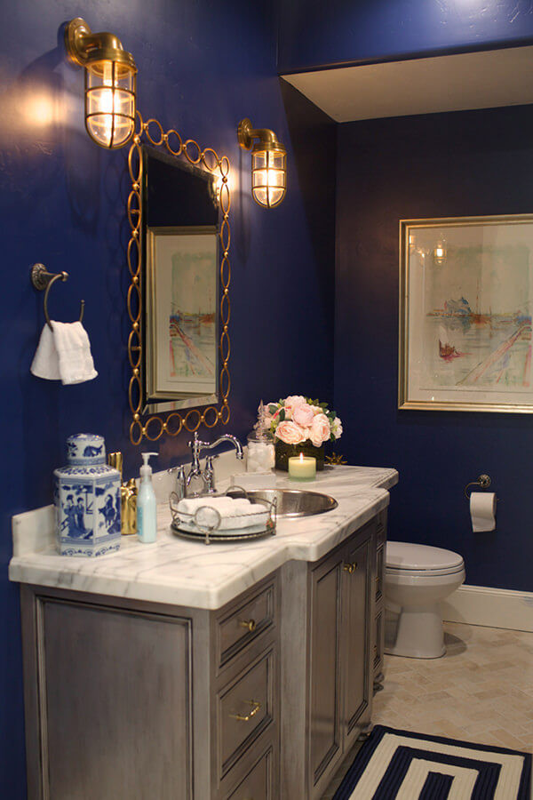 Blue Bathroom Walls
 Bathroom Ideas 55 Blue Bathrooms Design Ideas