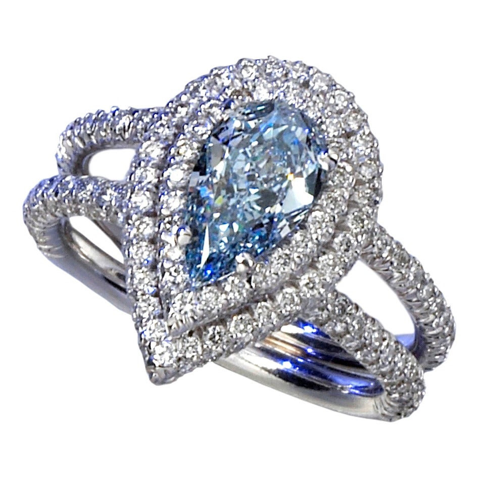 Blue Diamond Rings For Sale
 Blue Diamond Ring For Sale at 1stdibs