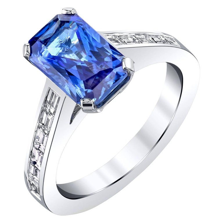 Blue Diamond Rings For Sale
 Blue Sapphire Diamond Ring For Sale at 1stdibs