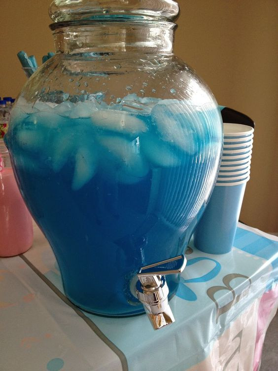 Blue Hawaiian Punch Recipes For Baby Showers
 Blue punch for baby shower Blue Hawaiian punch and sprite