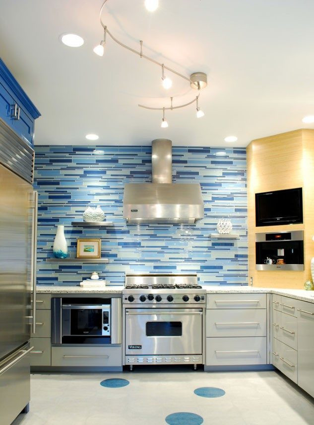 Blue Kitchen Wall Decor
 10 Blue Kitchens Inspiration — Eatwell101